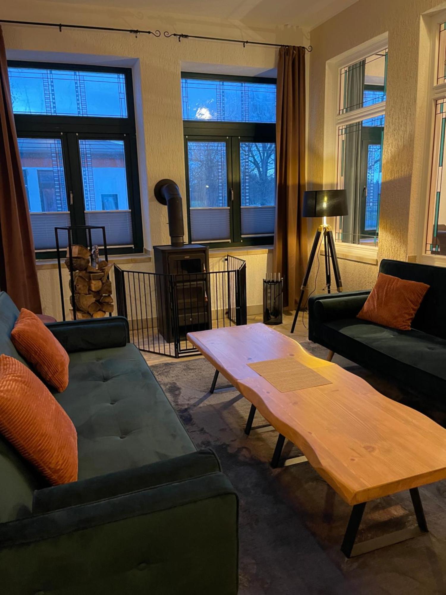Ferienwohnung Mit Kamin Und Traumhafter Dachterrasse Mit Weitblick In Die Natur Neu Gaarz Экстерьер фото